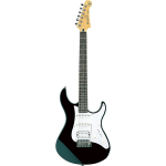 Yamaha PACIFICA112JBLACK - электрогитара серия Pacifica, S-S-H, V+T+5W, цвет чёрный
