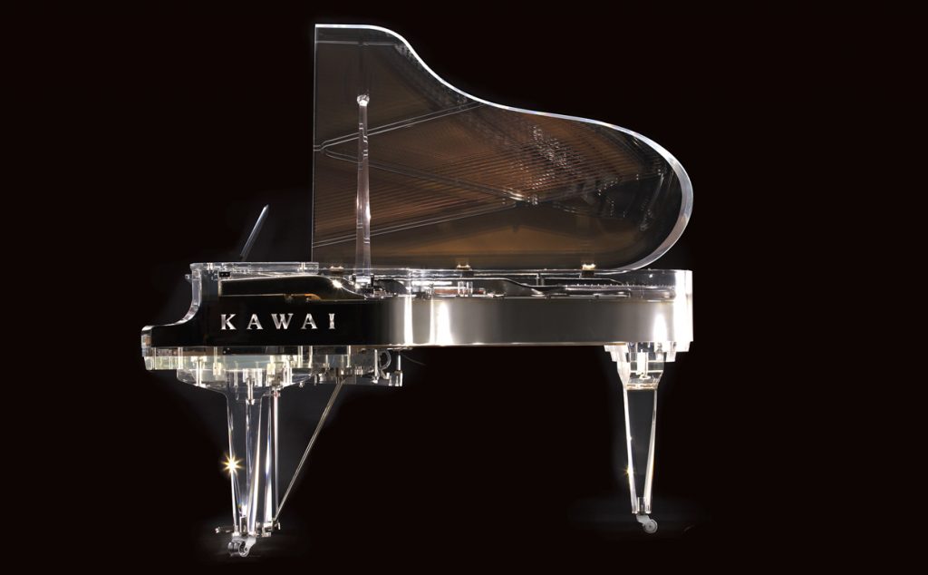 KAWAI CR-40 Transparency - прозрачный акриловый рояль